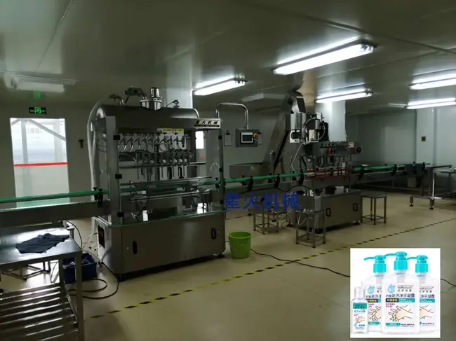 星火厂房瓶装米酒免费火烧云加速器机米酒免费火烧云加速器生产线实拍