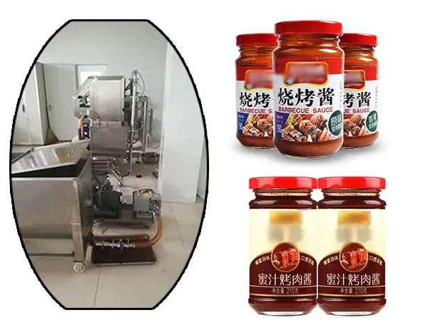 全自动烧烤灌装设备及样品图